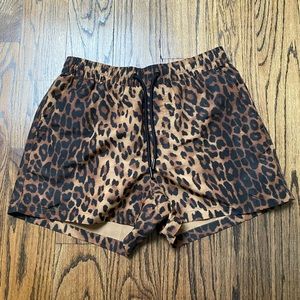 Leopard Swim Trunks
